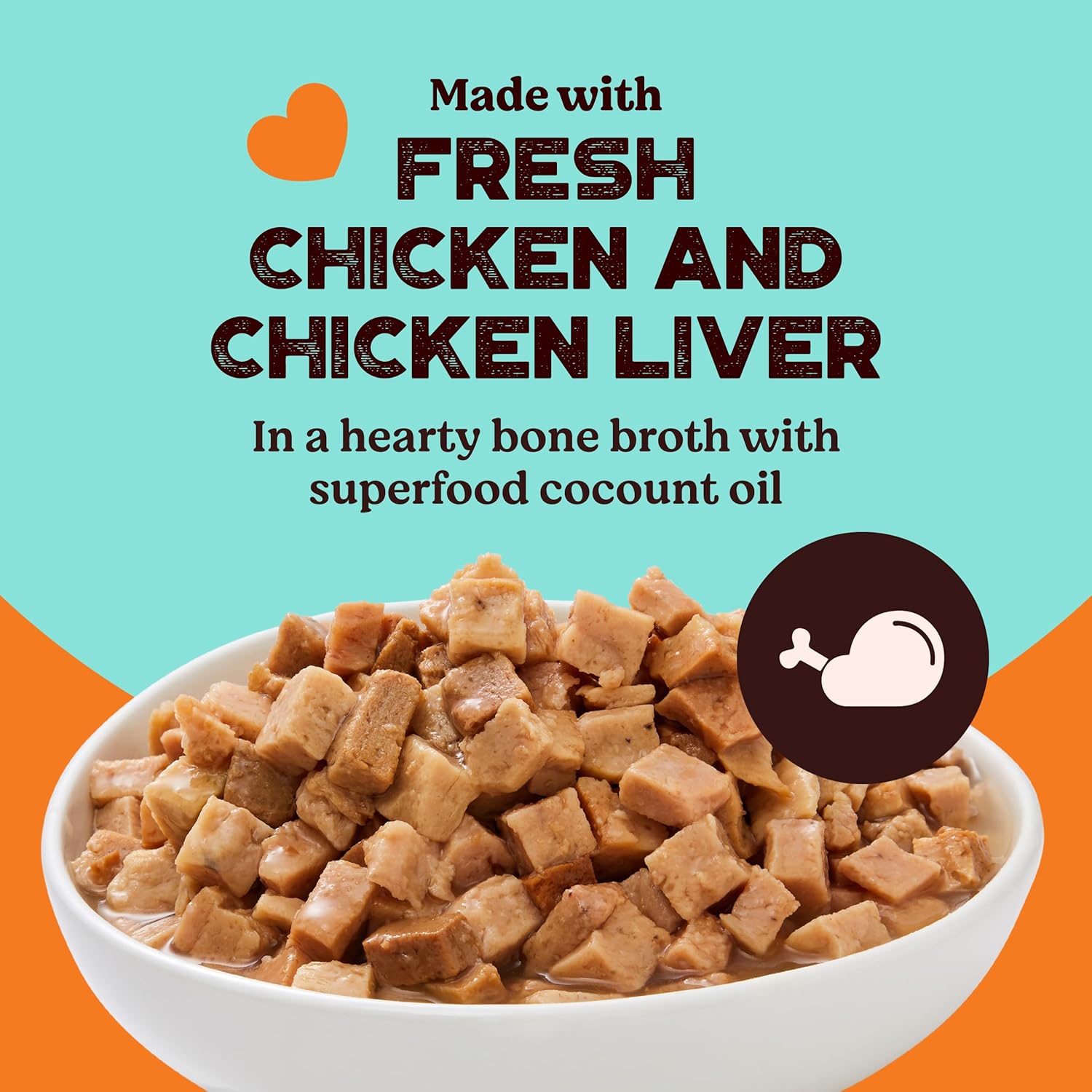 Kennel Kitchen Chicken Chunks in Gravy, 80g (Pack of 12)