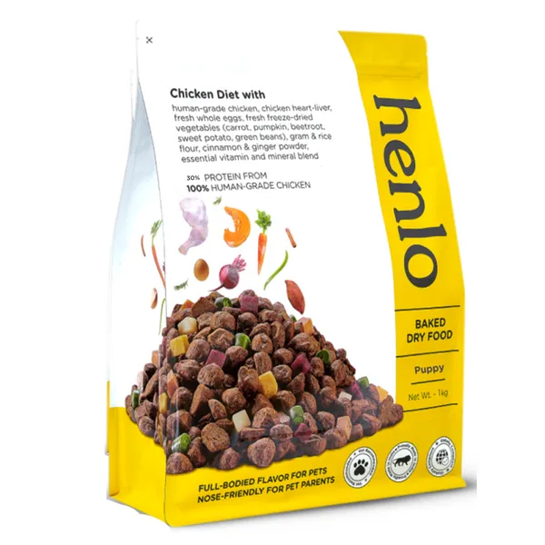 Henlo Baked Chicken & Liver and Chicken & Rice Dog Dry Food Combo