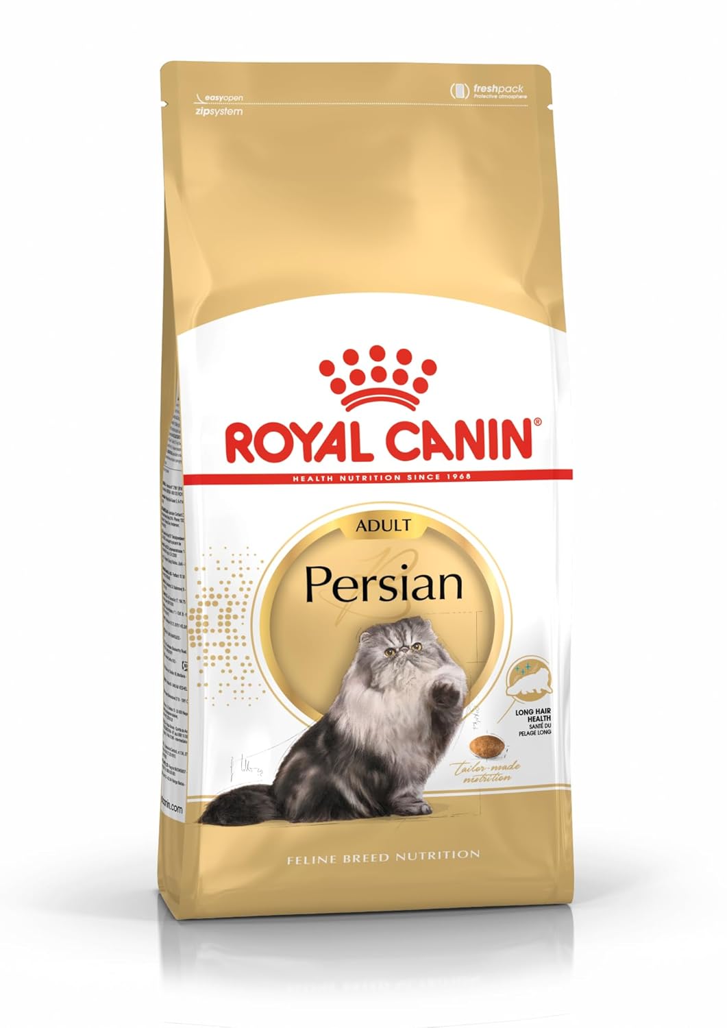 Royal Canin Persian Adult Cat Food, 4 Kg, Dry Food, Supports Long Hair Health, Digestive Health, and Reduces Hairball Formation