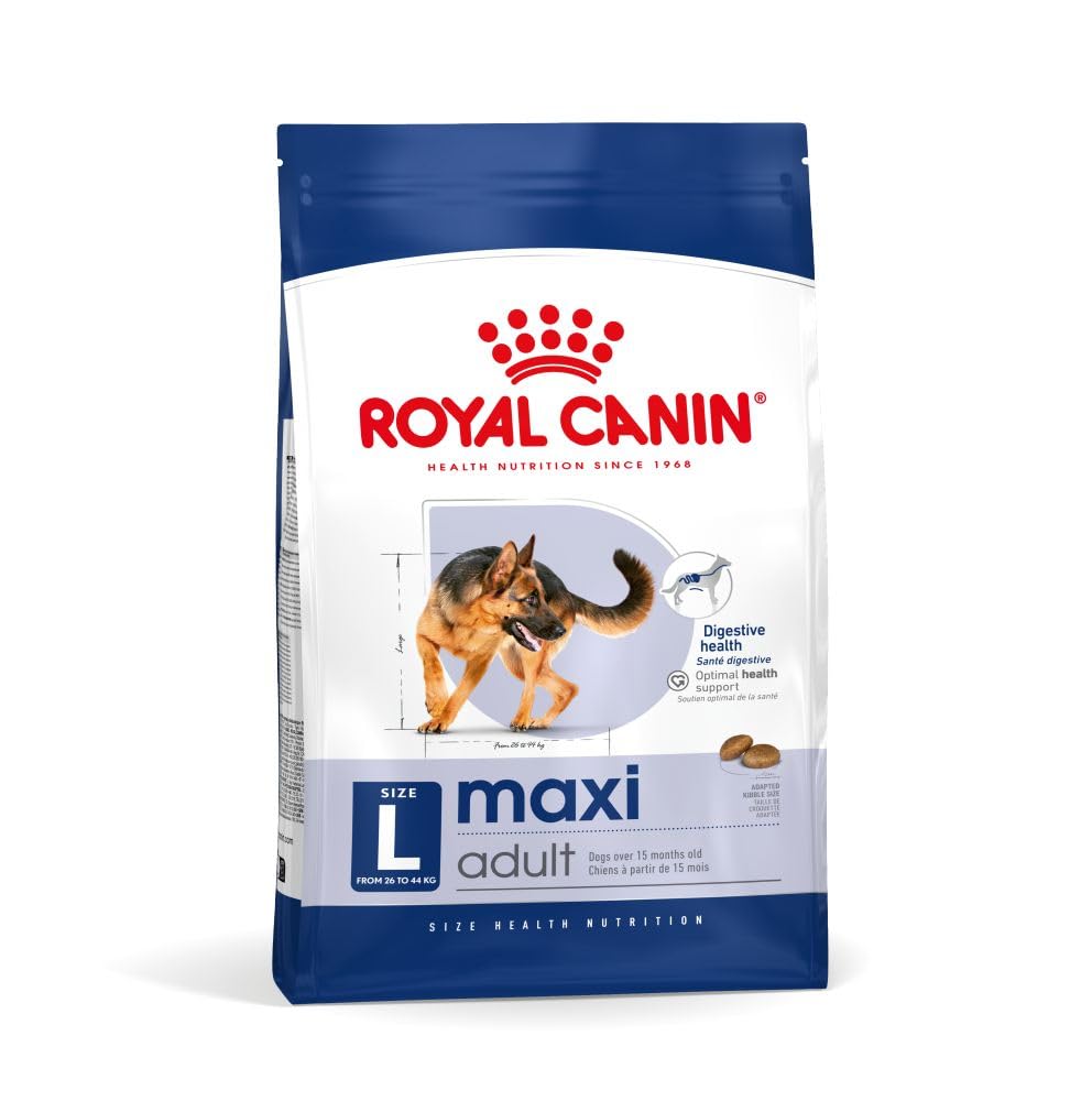 Royal Canin Maxi Adult Dog Food, 10 Kg, Dry Food, Supports Digestive Health & Optimal Health, Provides Bone & Joint Support