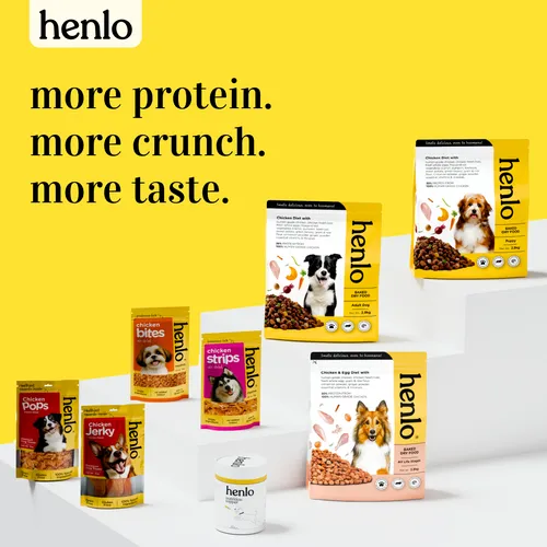 Henlo Single Ingredient High Protein Guilt Free Chicken Dog Treats